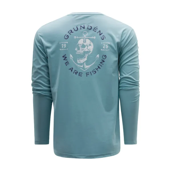 Grundéns Anchor Down Ls Tech Tee>Men T-Shirts