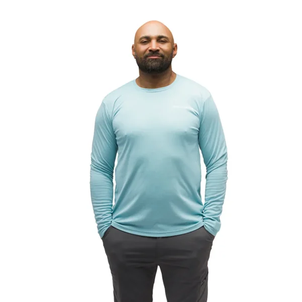Grundéns Anchor Down Ls Tech Tee>Men T-Shirts