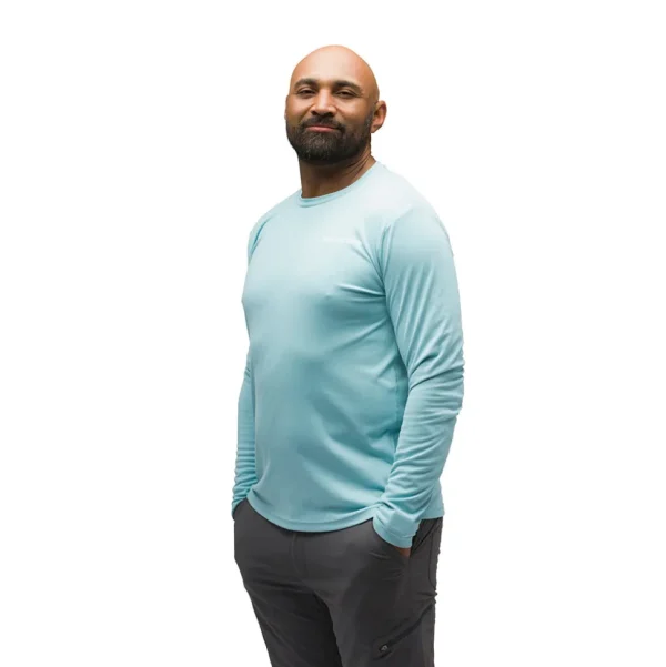 Grundéns Anchor Down Ls Tech Tee>Men T-Shirts