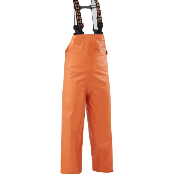 Grundéns Children's Clipper 117 Sport Fishing Bib Pant Orange>Kid's Kid's