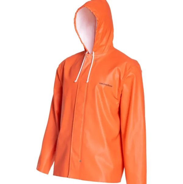 Grundéns Clipper 82 Hooded Commercial Fishing Jacket>Men Jackets