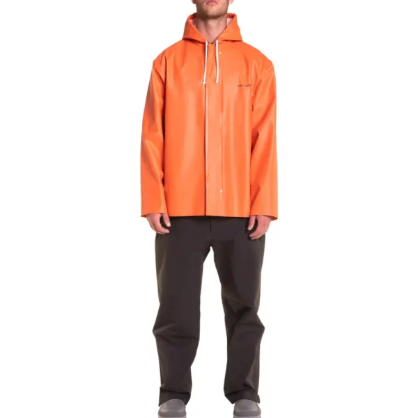 Grundéns Clipper 82 Hooded Commercial Fishing Jacket>Men Jackets