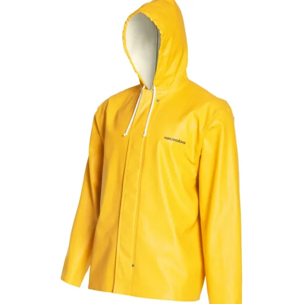 Grundéns Clipper 82 Hooded Commercial Fishing Jacket>Men Jackets