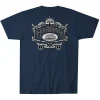 Grundéns Crest Ss T-Shirt>Men T-Shirts