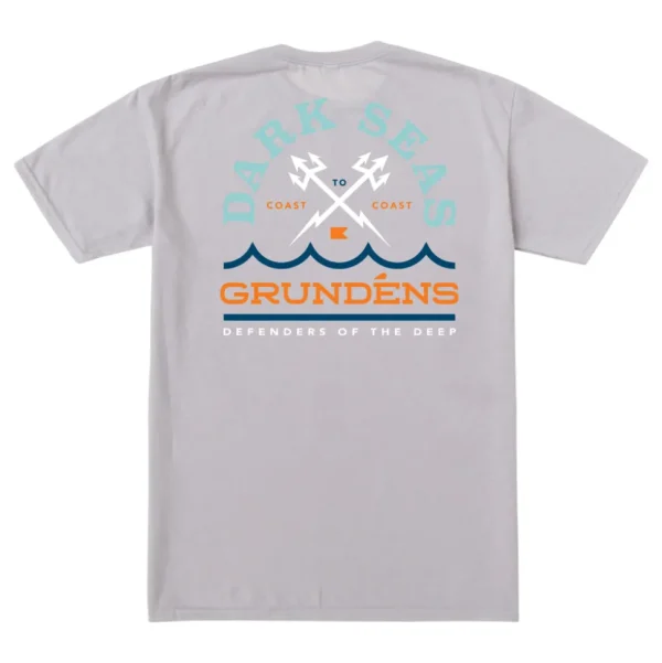 Grundéns Dark Seas X Grundens Circulation Tech Tee>Men T-Shirts
