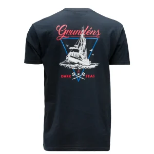 Grundéns Dark Seas X Grundens Long Range T-Shirt>Men T-Shirts