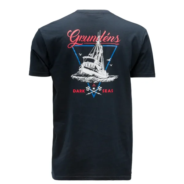 Grundéns Dark Seas X Grundens Long Range T-Shirt>Men T-Shirts