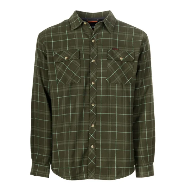 Grundéns Kodiak Insulated Flannel Shirt>Men Shirts