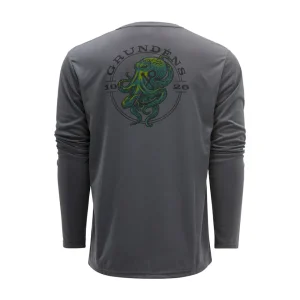 Grundéns Kraken Ls Tech Tee>Men T-Shirts