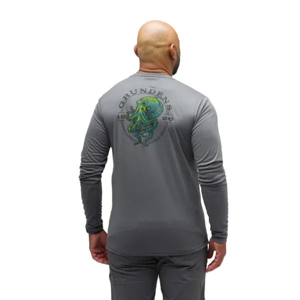 Grundéns Kraken Ls Tech Tee>Men T-Shirts