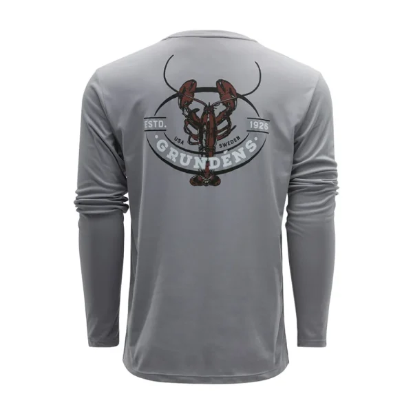 Grundéns Lobster Ls Tech Tee>Men T-Shirts