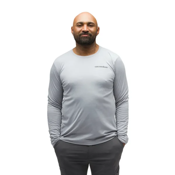 Grundéns Lobster Ls Tech Tee>Men T-Shirts