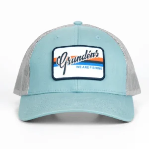 Grundéns Low Pro Script Trucker Hat>Men Hats