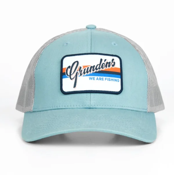 Grundéns Low Pro Script Trucker Hat>Men Hats