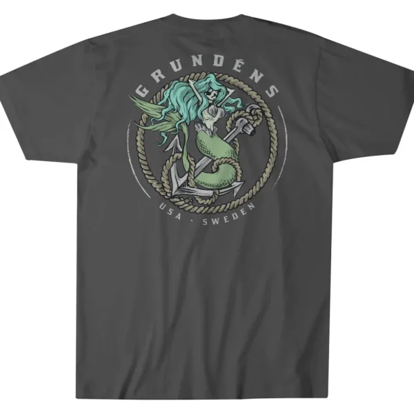 Grundéns Mermaid Ss T-Shirt>Men T-Shirts