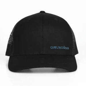 Grundéns Offset Embroidered Trucker Hat>Men Hats
