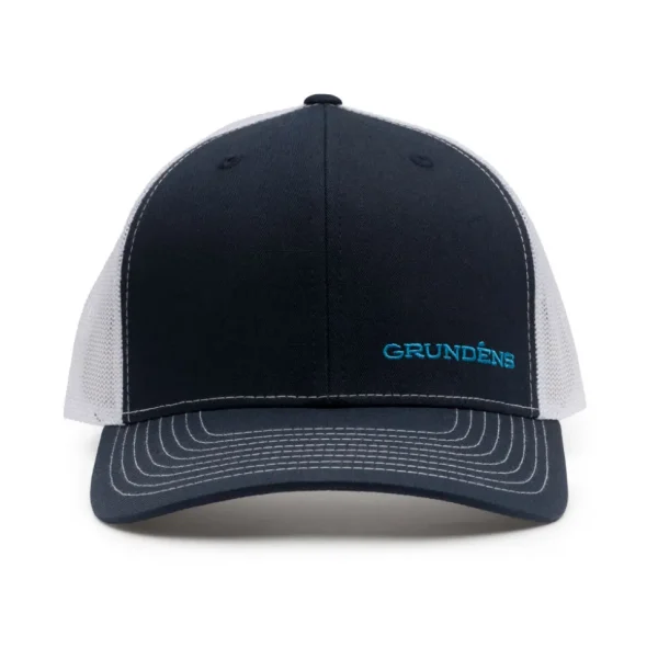 Grundéns Offset Embroidered Trucker Hat>Men Hats