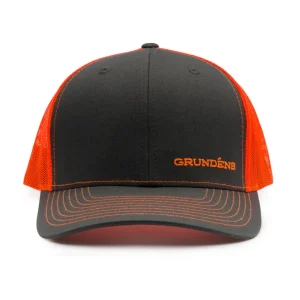 Grundéns Offset Embroidered Trucker Hat>Men Hats