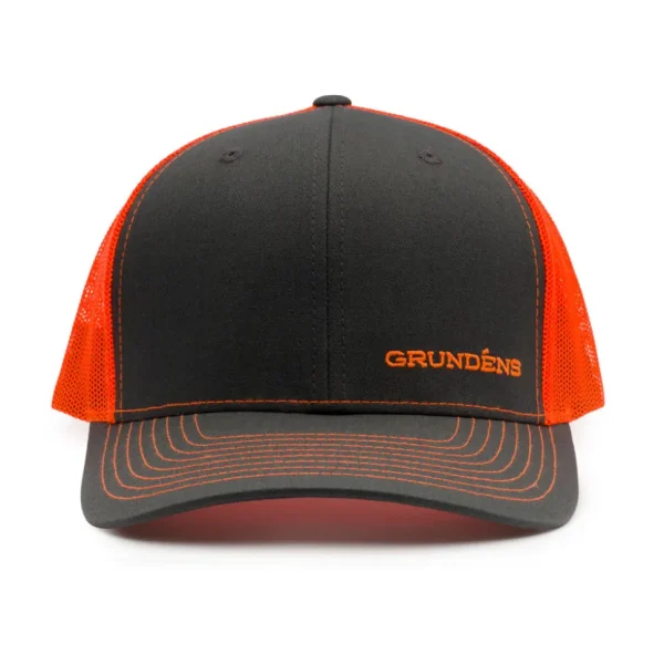 Grundéns Offset Embroidered Trucker Hat>Men Hats