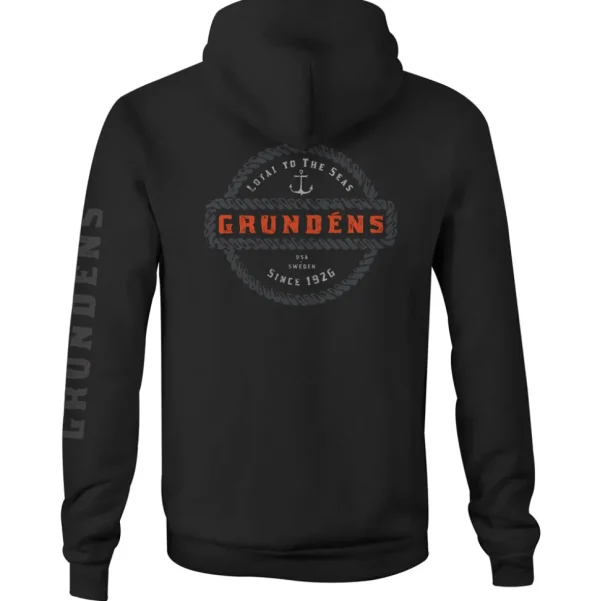 Grundéns Rope Knot Full Zip Hoodie>Men Hoodies