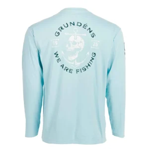 Grundéns Tech Tee Ls - Anchor Down Print>Men T-Shirts