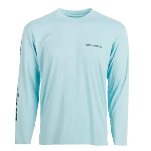 Grundéns Tech Tee Ls - Anchor Down Print>Men T-Shirts