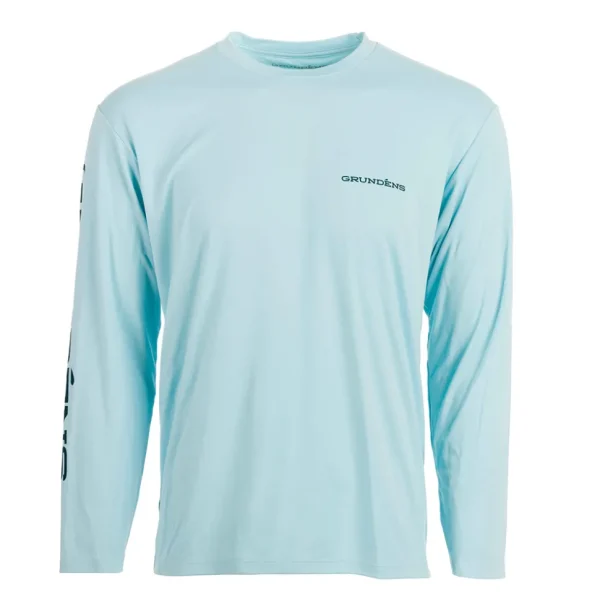 Grundéns Tech Tee Ls - Anchor Down Print>Men T-Shirts