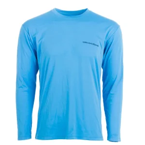 Grundéns Tech Tee Ls - G Hook Print>Men T-Shirts