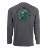 Grundéns Tech Tee Ls - Kraken Print>Men T-Shirts