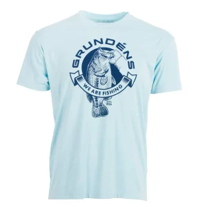 Grundéns Tech Tee Ss- Bass Print>Men T-Shirts
