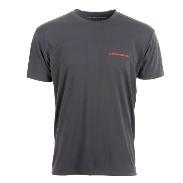 Grundéns Tech Tee Ss- Linear Wave Print>Men T-Shirts