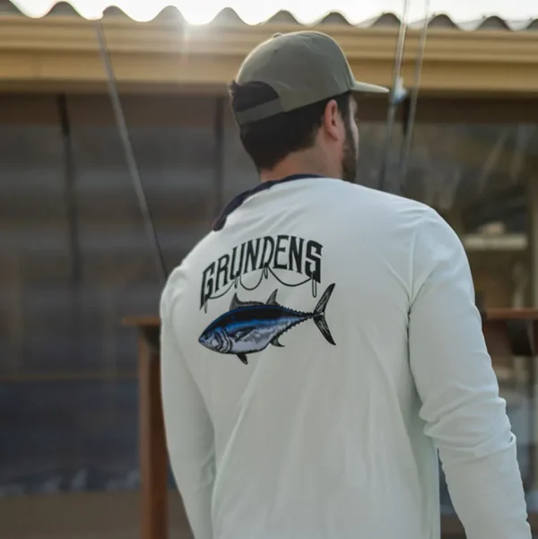 Grundéns Tuna Ls Tech Tee>Men T-Shirts