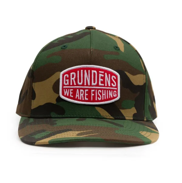 Grundéns We Are Fishing Camo Trucker>Men Hats